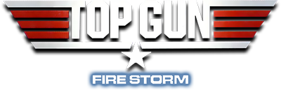 Top Gun Firestorm logo for GameBoy Color